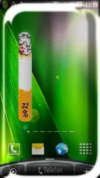 Battery Widget Cigarette Screen Shot 0