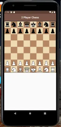 2 Player Chess - Game Screen Shot 1