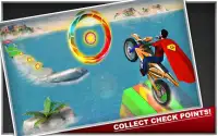 Superhero Tricky Motorcycle Simulator Games 2018 Screen Shot 4