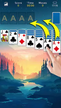 Solitaire Klondike Classic Screen Shot 4