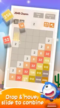 2048 Charm: Number Puzzle Game Screen Shot 4