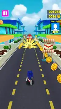 The adventure of black fox sonic's -subway Screen Shot 0