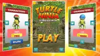 Turtles Run - Subway Ninja Screen Shot 0