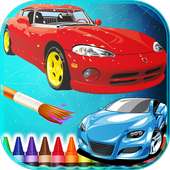 Cars Coloring Book Race