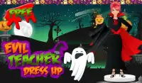 Böse Lehrer-Halloween-Mädchen Spiele Screen Shot 4