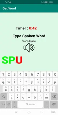 Catch Word - Typing Game, Online Daily Competition Screen Shot 3