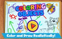 Coloring Objects For Kids Screen Shot 0