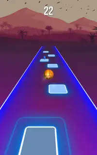 The Gummy Bear Tiles Hop Game Screen Shot 1
