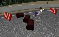 Wheel Chair Hurdle Survival 3D Screen Shot 1
