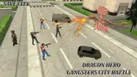 Flying Dragon Fire Ball- Crime City shooting Games Screen Shot 0