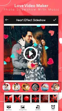 Love Video Maker : Slideshow Screen Shot 4
