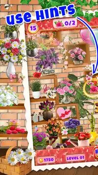 Flower Shop Hidden Objects Game Screen Shot 4