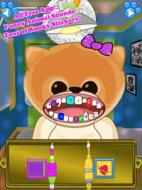 Celebrity Dentist Pets Animal Doctor Fun Pet Game Screen Shot 4