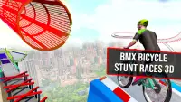 wyścig rowerowy bmx stunt Screen Shot 3