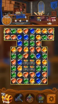 Magische Juwelen-Königreich: Match-3 puzzle Screen Shot 12