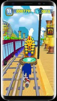Subway Sonic Run Adventures Jungle Temple Run 3D Screen Shot 0