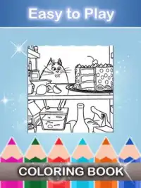 Life of Secret Pets Coloring Screen Shot 1