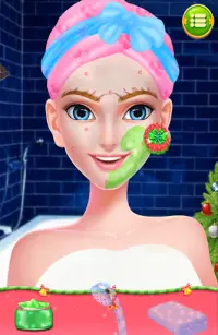 Christmas Makeup Touch : Top Model Salon Screen Shot 2