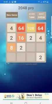 2048 Pro Screen Shot 2