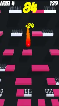 Fire Fall: Bouncy Ball Brick Breaker Fire balls 3D Screen Shot 4