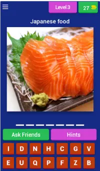 Japanese Foodie Quiz (Food Game) Screen Shot 2