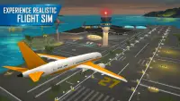Gioco di volo in aereo 3D Screen Shot 2