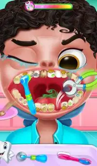 Crazy Dentist Doctor Free Fun Games Screen Shot 19