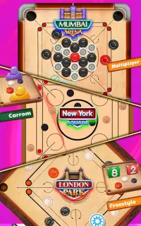 Play With Friends; Carrom Board Multiplayer Screen Shot 1
