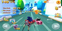 Super Sonic Micky Roadster: Kart  Racing Screen Shot 2