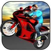 moto bicyclette lourd circulation coureur