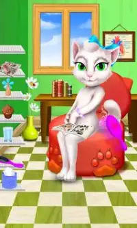Kitty Mommy Angel's New Baby Screen Shot 12