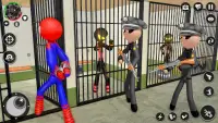 Spider Stickman Prison Break Screen Shot 1