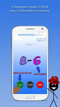 Fast Maths : Math addition and subtraction puzzles Screen Shot 2