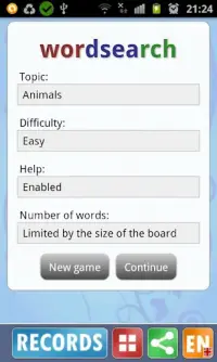 Word search Screen Shot 0