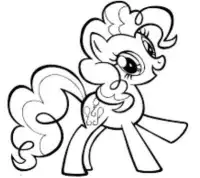 Coloring Pages Little Pony New Screen Shot 3
