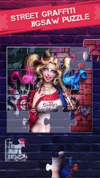 Graffiti Jigsaw Puzzle Game Screen Shot 0