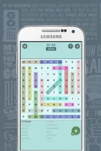 Bible Word Search - Biblical Puzzle Game Screen Shot 0