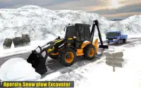 Snow Excavator Crane - Rescue Robot Simulator Screen Shot 4