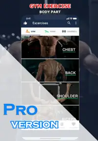 Gym Workout - Fitness & Bodybuilding, Home Workout Screen Shot 0