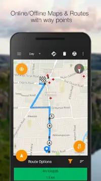 GPS Driving Route® - Offline Map & Live Navigation Screen Shot 0