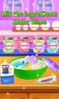 Ultimate slime maker simülasyon glitter kabarık yu Screen Shot 2