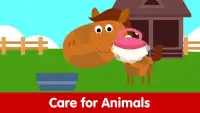 Игры Детская Ферма–Веселые Головоломки для Малышей Screen Shot 8