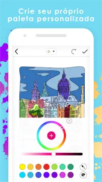 ColorSky: livro de colorir gratuito para adultos Screen Shot 2