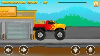 Coins Transporter Monster Truck Screen Shot 1