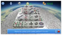 Mahjong Solitaire 3D Cube Screen Shot 2