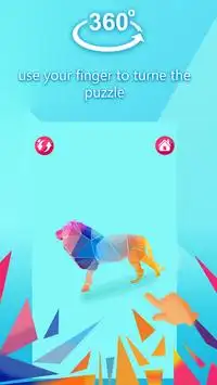Polysphere-3DPuzzle : Poly Art Screen Shot 1