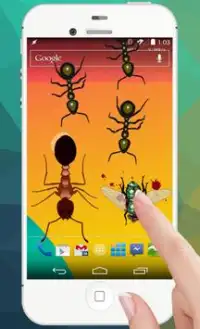 Ants in Phone Insect Crush Screen Shot 0