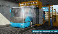 Gas Station Bus Parking Games Screen Shot 5