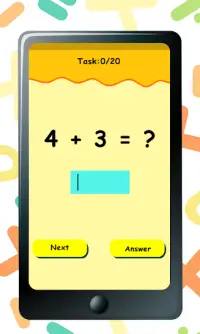 Maths Calculation for Kids Screen Shot 1