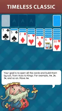 Solitaire Super Klondike Screen Shot 0